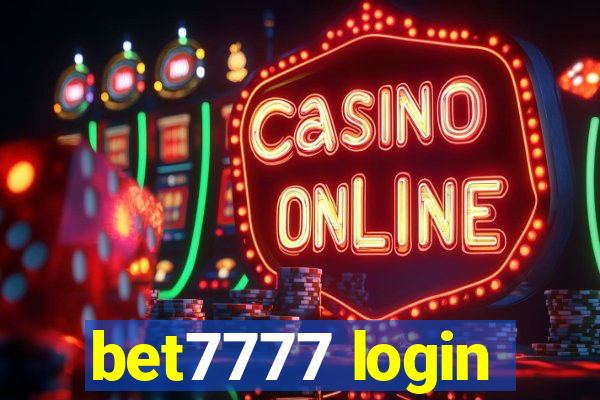 bet7777 login